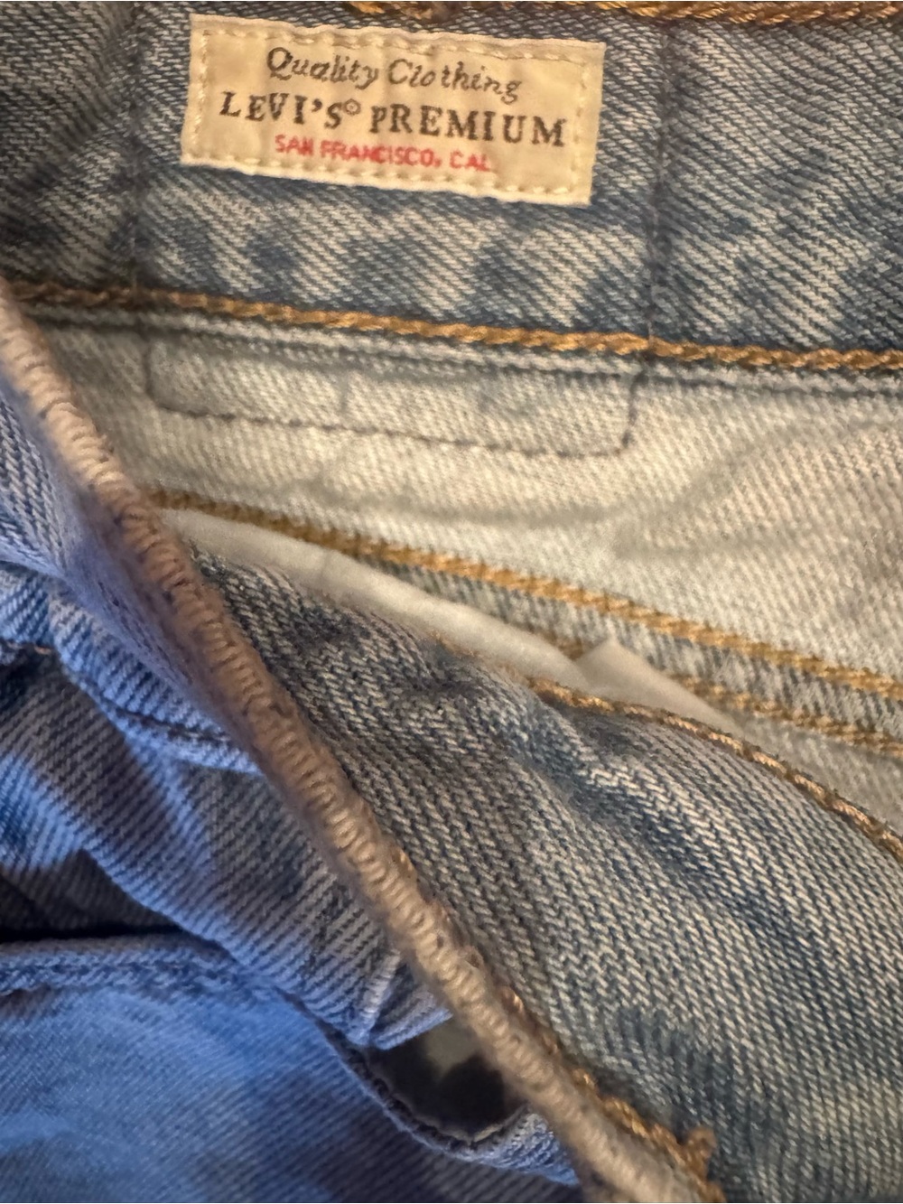 Levi’s Premium Balloon Leg Jeans Women’s Size 29 Light Wash GUC - Picture 4 of 7